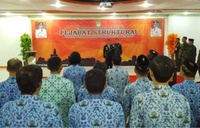 Berikut Daftar Nama 18 Pejabat Struktural Yang Dilantik