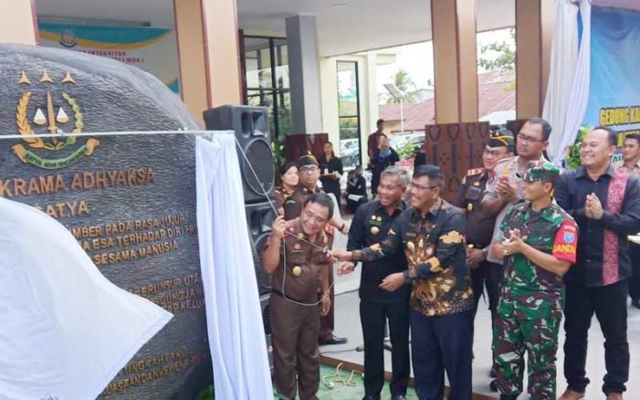 Kantor Kejaksaan Negeri Ketapang Diresmikan