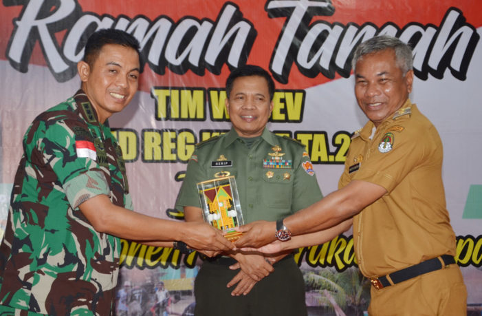 Bupati dan Forkopimda Ramah Tamah Dengan Tim Wasev TMMD Reg 105 Tahun 2019