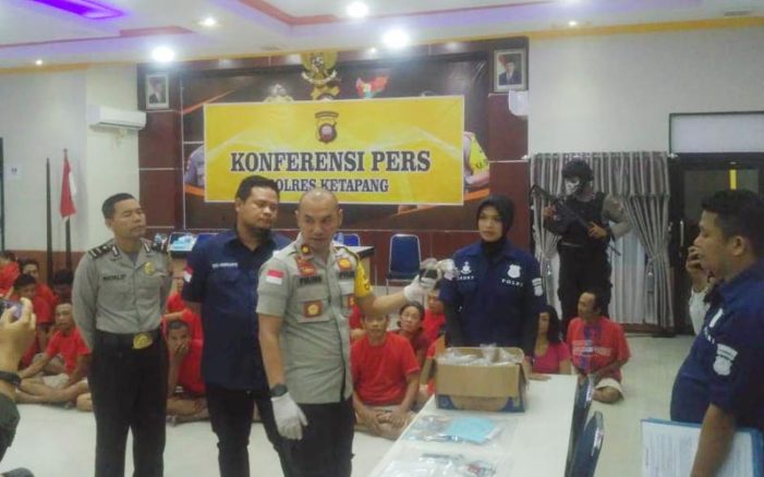 Selama Operasi Pekat, Polres Ketapang Berhasil Ungkap 323 Kasus