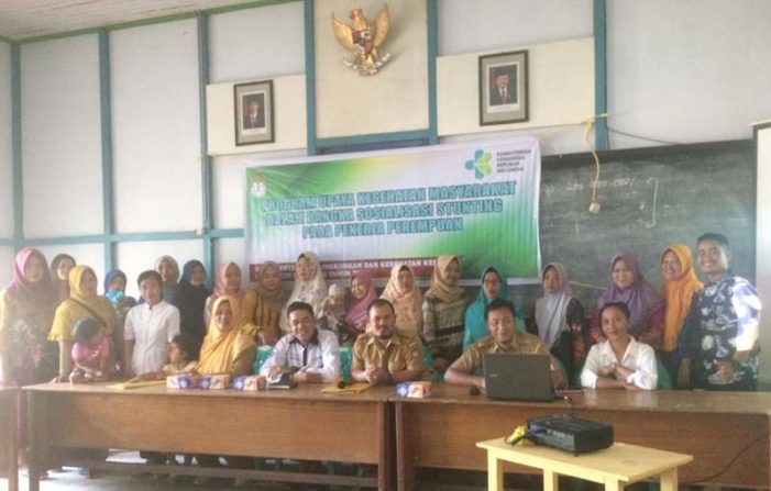 Turunkan Angka Stunting di Muara Jekak, Dinkes Gelar Sosialisasi