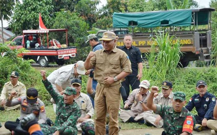 Pemkab Akan Buat Pos Satgas Karhutla di Desa Pelang