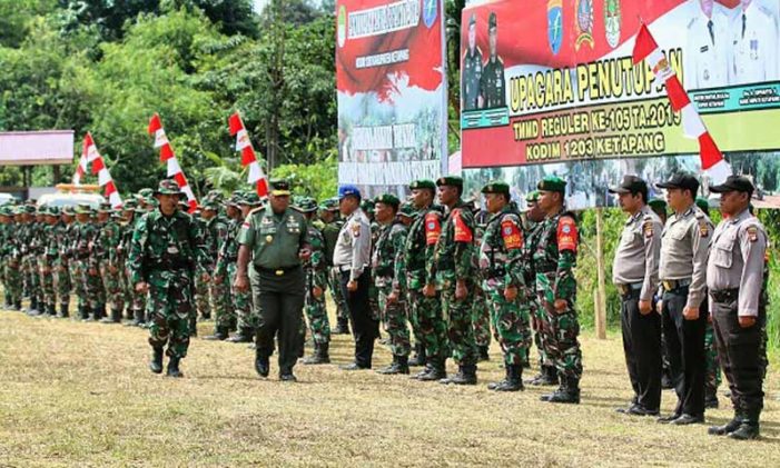 TMMD Kodim 1203 Ketapang Ditutup
