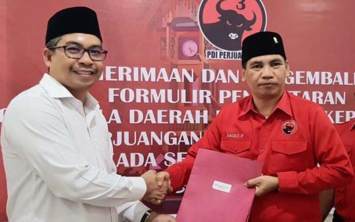 Politisi Golkar Resmi Daftar Balon Wabup ke PDIP