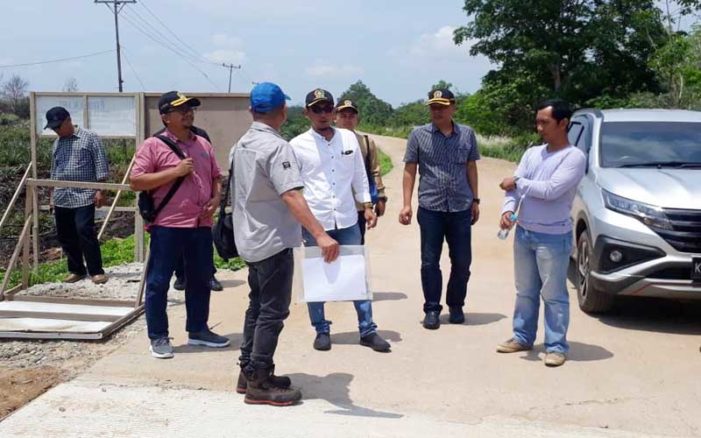 Komisi IV DPRD Monitoring Proyek Rp14 Miliar