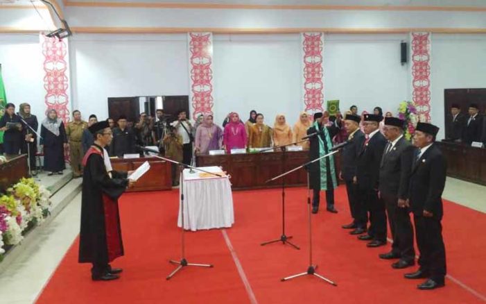 Pimpinan DPRD Periode 2019–2024 Komitmen Jalankan Fungsinya