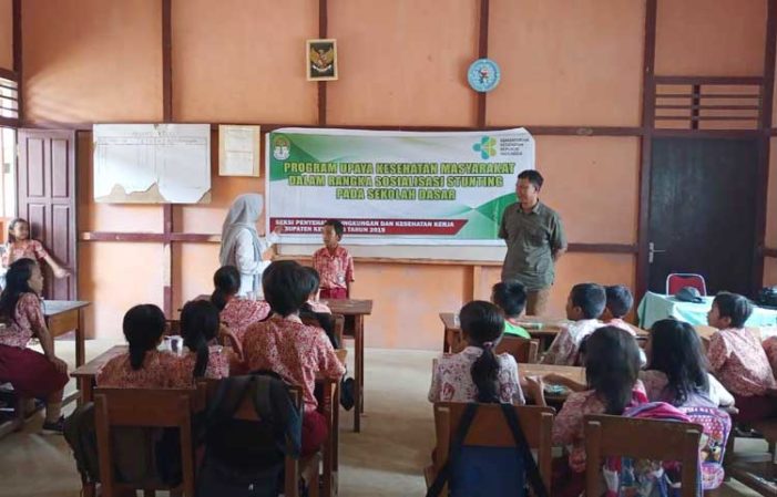 Dinas Kesehatan Sosialisasi Stunting Pada Pelajar SD