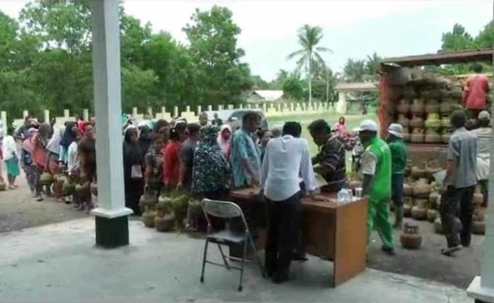 Elpiji Subsudi di Ketapang Sering Langka