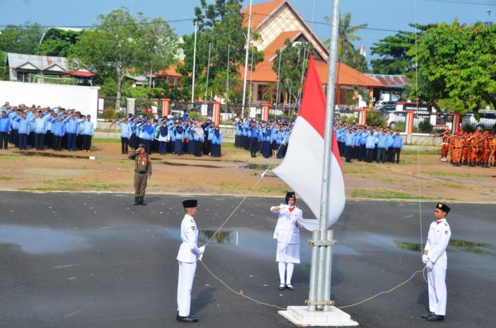 Pemkab Gelar Upacara HUT Pemprov Kalbar ke 63