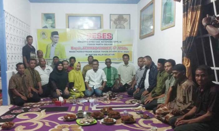 Sholeh Serap Beragam Aspirasi Masyarakat Dapil VI