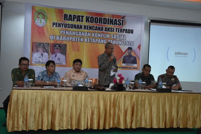 Kesbangpol Rakor Penyusunan Rencana Aksi Terpadu