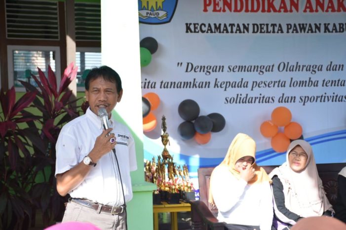 Sekda Buka Olimpiade PAUD se-Delta Pawan