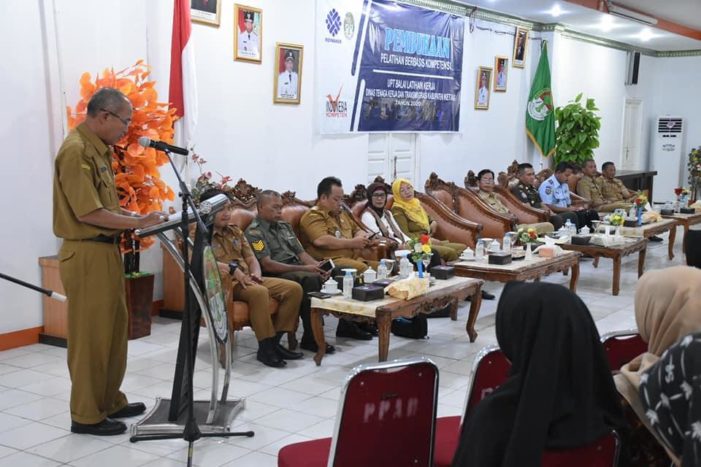 Pemkab Ketapang Buka Pelatihan Kerja Berbasis Kompetensi