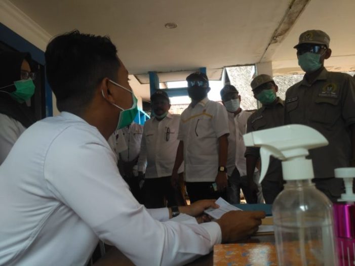 Ketua DPRD Beserta Komisi IV DPRD Ketapang Monitoring Kesiapan Posko Covid-19