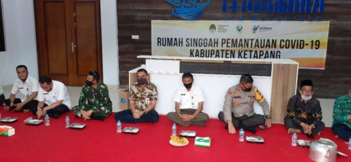 Sekda Resmikan Rumah Singgah Pasien Covid-19