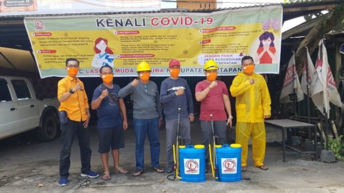 DPC Lasmura Ketapang Peduli Pandemi Covid-19