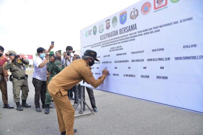 Bupati Ketapang Ajak Semua Pihak Bersinergi Cegah Karhutla