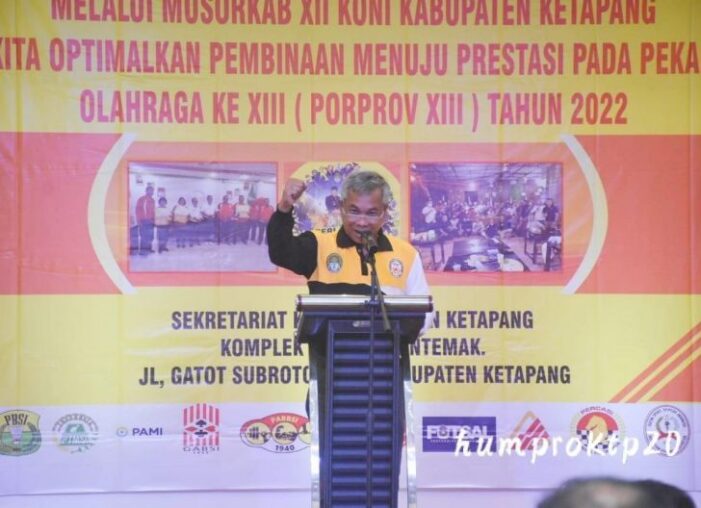 Bupati Inginkan 2021 Fasilitas Olahraga Representatif Semua Cabor