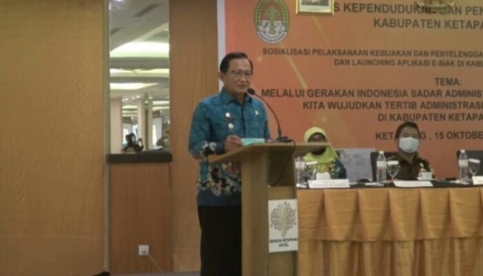 Plt Bupati Resmi Luncurkan Aplikasi E-SIAK