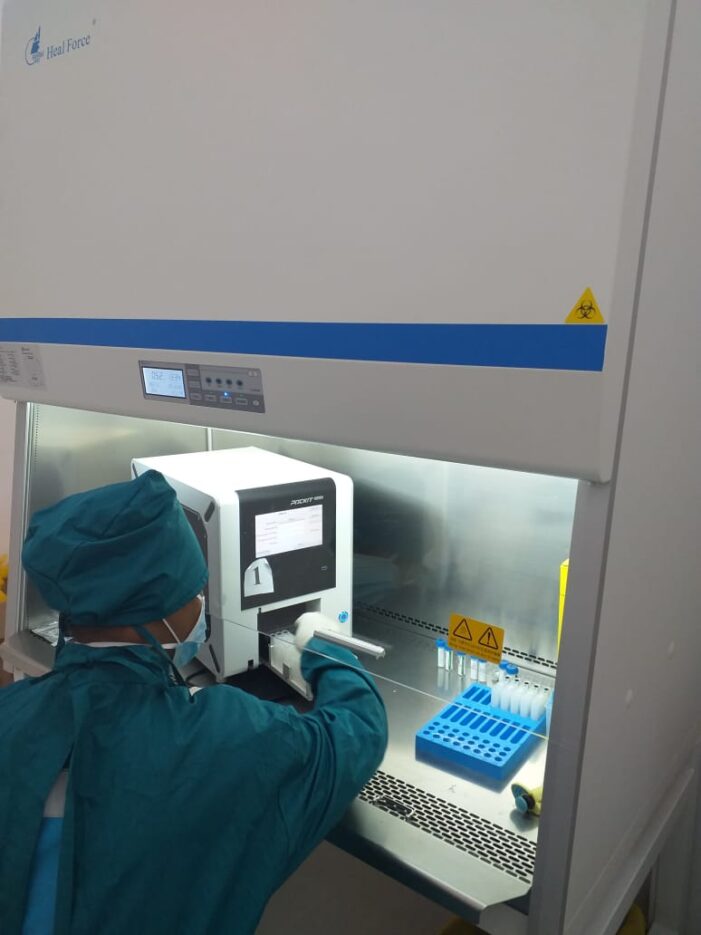 PT WHW Bantu Tes Usap PCR TCM Gratis Puluhan Tenaga Medis RSUD Agoesdjam Ketapang