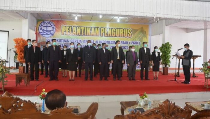 Pj Sekda Hadiri Pelantikan PGID Ketapang