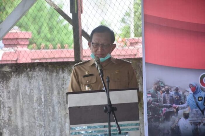 PLT Bupati Hadiri Pencanangan Desa Tangkal Covid -19