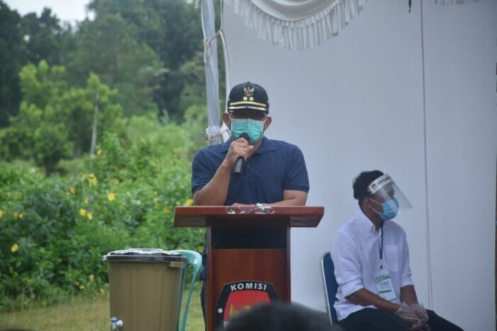 Hadiri Simulasi, Plt Bupati Berpesan Masyarakat Jangan Golput