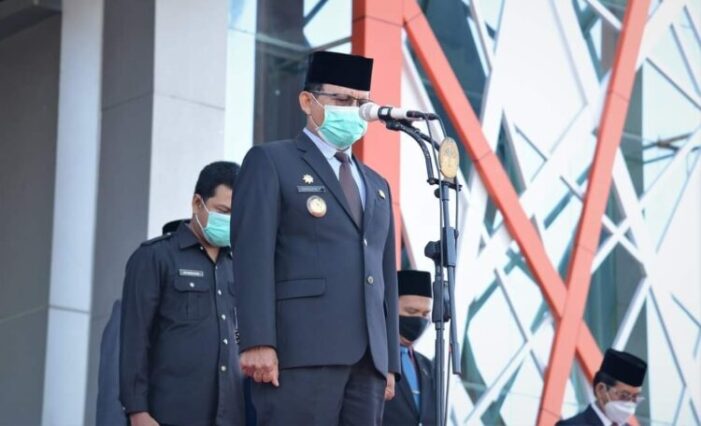 PLT Bupati Insepktur Upacara Peringatan Hari Pahlawan