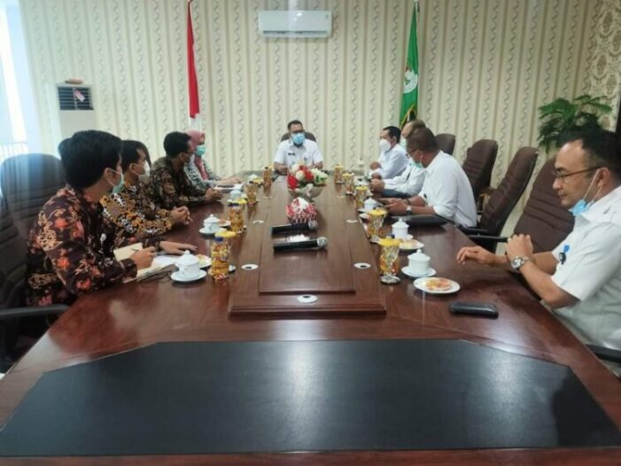 PJ. Sekda Ketapang Sambut Kunjungan BPK Perwakilan Kalbar