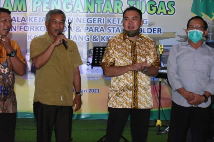 Apresiasi Kinerja Kepala Kejari Ketapang, Bupati Doakan Dapat Jabatan Tinggi