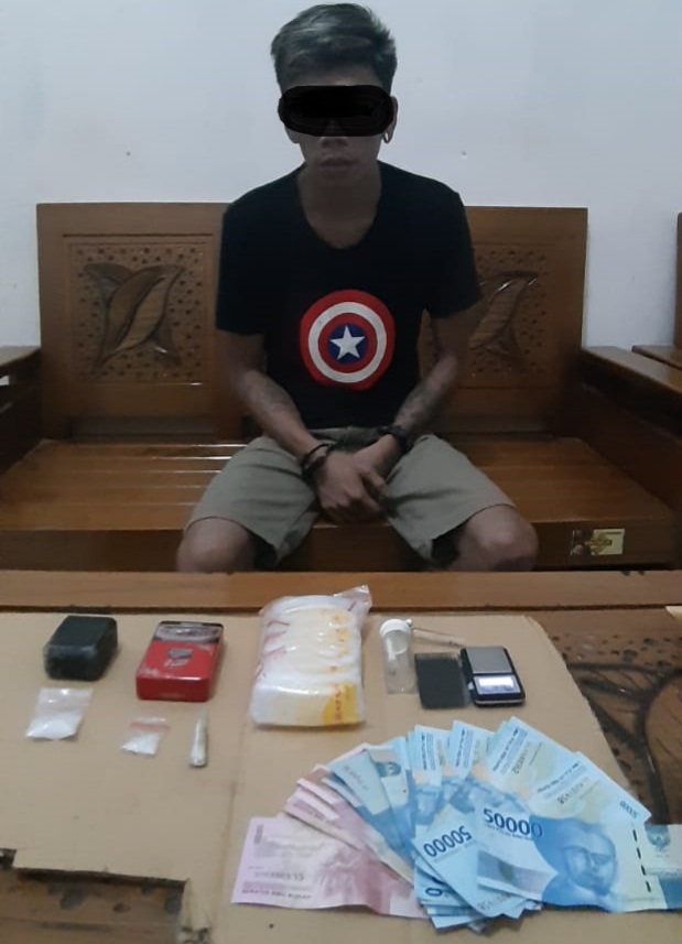 Miliki Sabu, Pemuda ini Diamankan Satnarkoba