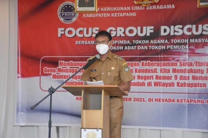 Wabup Ketapang ” Kerukunan Umat Beragama di Ketapang Sangat Baik “