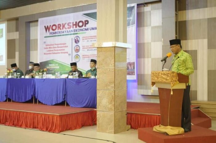 Wabup Buka Workshop Pengembangan Ekonomi Umat