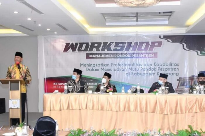 Workshop Manajemen Pondok Pesantren Dibuka Wakil Bupati