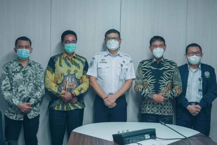 Wabup Koordinasi Bersama Kemenhub RI Masalah Bandara Ketapang