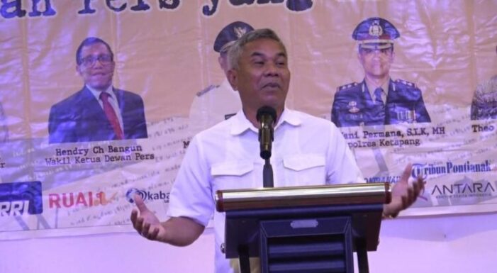 Pers Ketapang Bantu Pembangunan di Ketapang