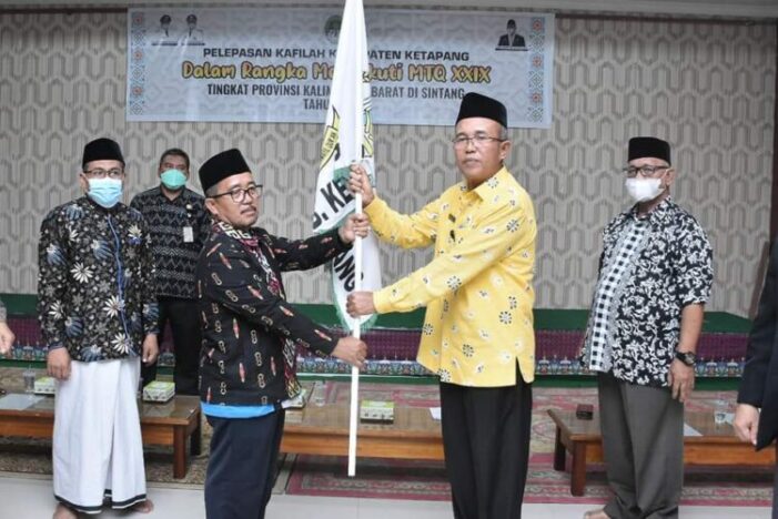 Kafilah MTQ Ketapang  Resmi Dilepas