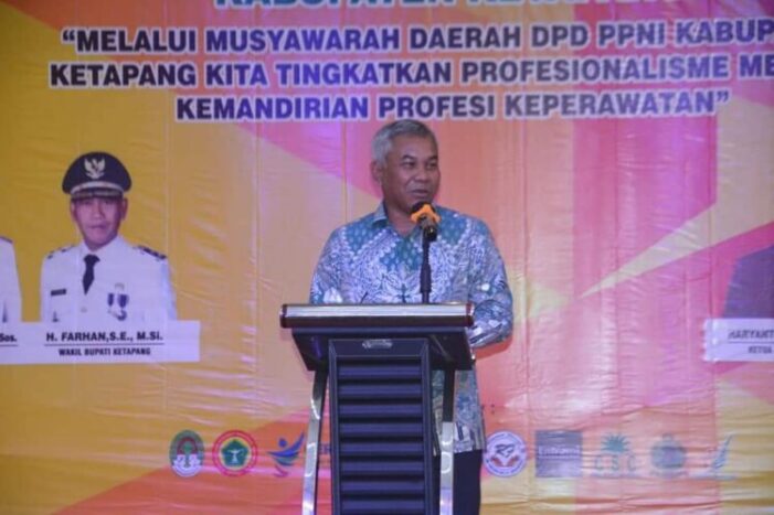 Bupati Buka MUSDA Ke VII PPNI Ketapang