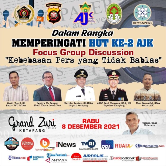 Martin Dukung FGD Kebebasan Pers yang Digelar AJK