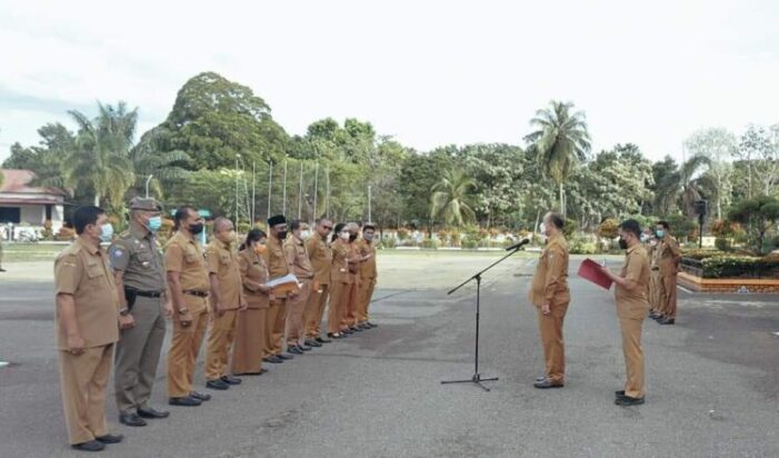 Sekda Ketapang Pimpin Apel Senin Pagi