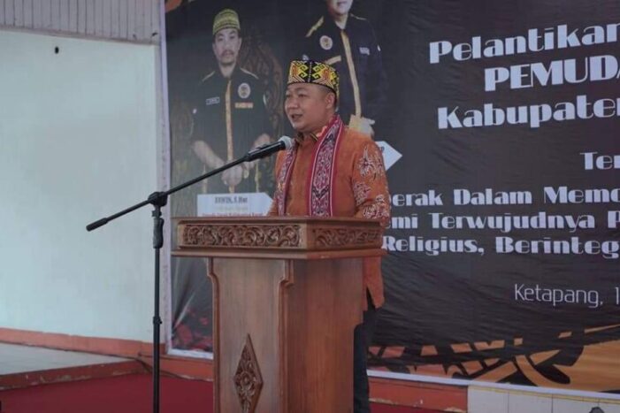 Sekda Hadiri Pelantikan Pengurus Pemuda Dayak Ketapang