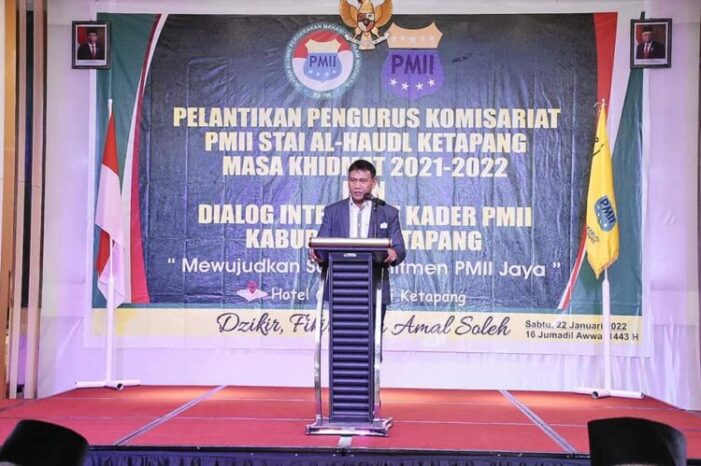 Wakil Bupati Ketapang Hadiri Pelantikan Pengurus Komisariat PMII STAI Al-Haudl