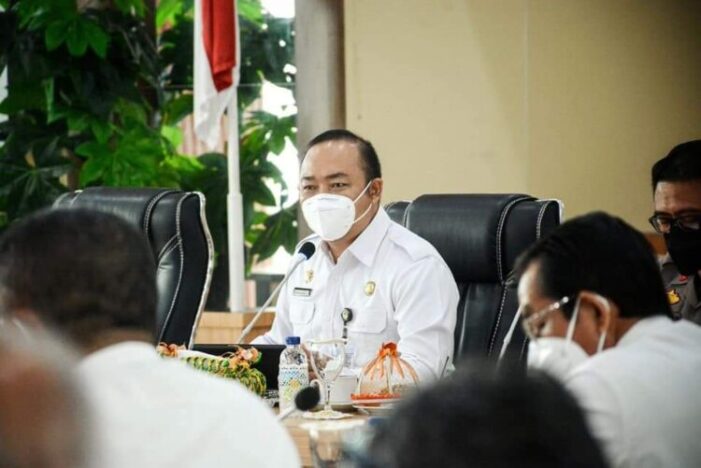 Sekda Pimpin Rakor Pengecahan Covid-19 Varian Omicron