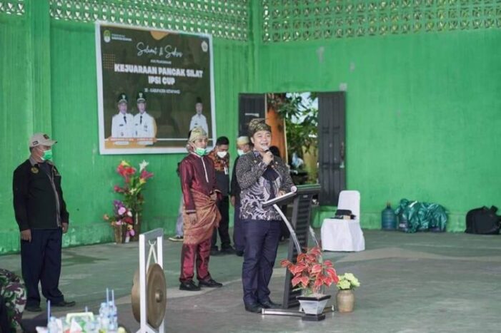 Sekda Buka Kejuaraan Pencak Silat IPSI CUP Se-Kabupaten Ketapang