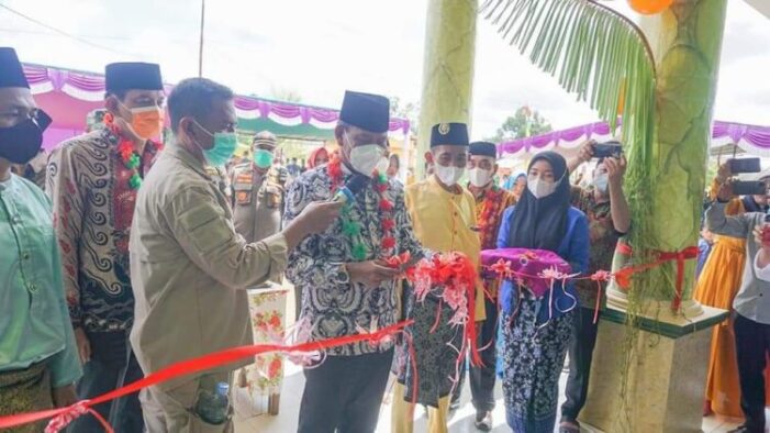 Wabup Resmikan Masjid As-Salam Desa Jago Bersatu