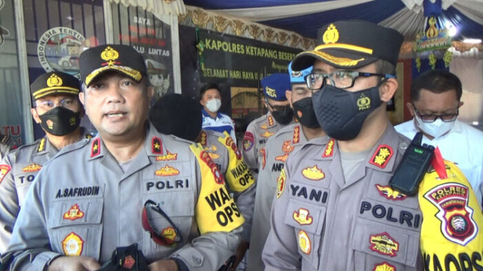 Wakapolda Kalbar Pastikan Kesiapan Polres Ketapang Dalam Operasi Ketupat 2022
