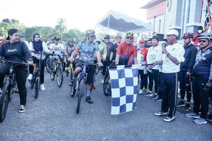 Wabup membuka Gowes Bersama’ Peringati Hari Lingkungan Hidup