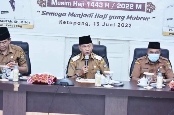 Wabup Berikan Pembekalan 113 Jemaah Haji Ketapang Musim 1443H/2022M