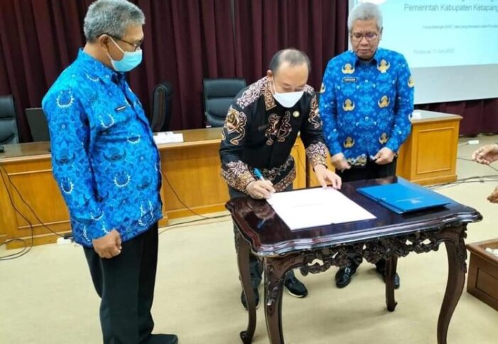 Sekda Serahkan Bast Aset Jalan Provinsi