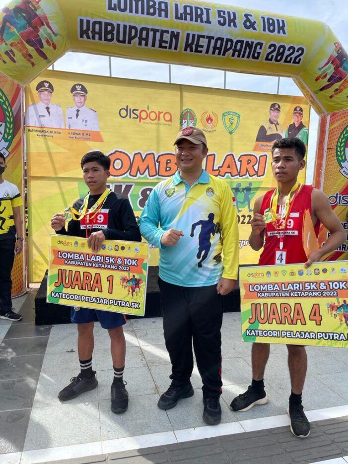 Dispora Ketapang Sukses Gelar Lomba Lari 5 dan 10 Kilometer